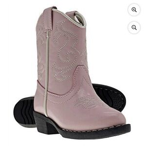 Canyon Trails Pink Western Cowboy Boots